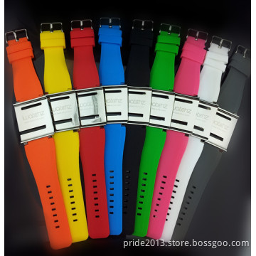 Q2 Aluminum+Silicon Watchband for iPod Nano 6